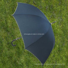 27 pouces personnalisés Logo publicité extérieure parapluie droit (YSS0079-2-4)